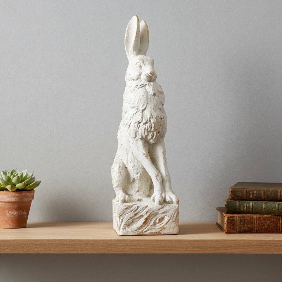 Sculptures & Figurines Sitting Rabbit - Daamaira Home and Living Ltd