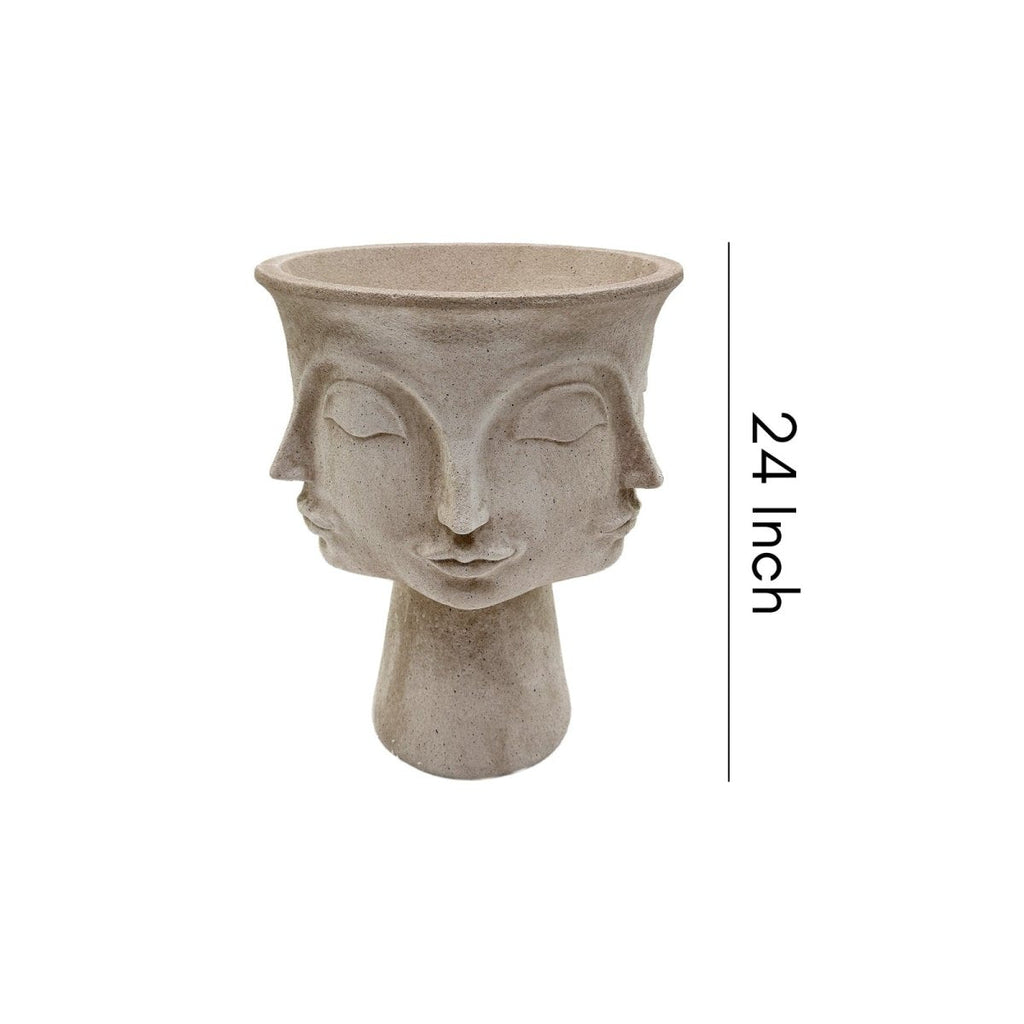 Soul Face Planter (61cm) - Daamaira Home and Living Ltd