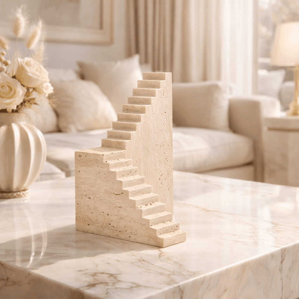 Decor Objects Stair To Heaven - Beige - Daamaira Home and Living Ltd
