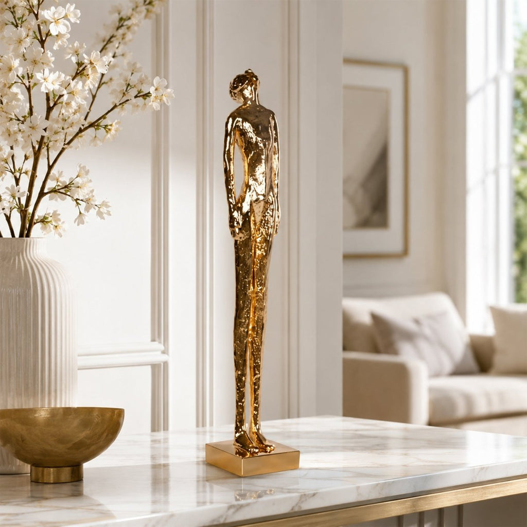 Sculptures & Figurines Standing Man Sculpture - Daamaira Home and Living Ltd