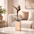 Sculptures & Figurines The Dancing Waves Statue - Daamaira Home and Living Ltd