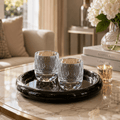 Drinking Glasses The Diamond Glass Set Of 2 - Daamaira Home and Living Ltd