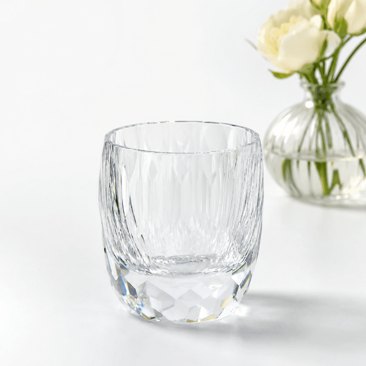 Drinking Glasses The Diamond Glass Set Of 2 - Daamaira Home and Living Ltd