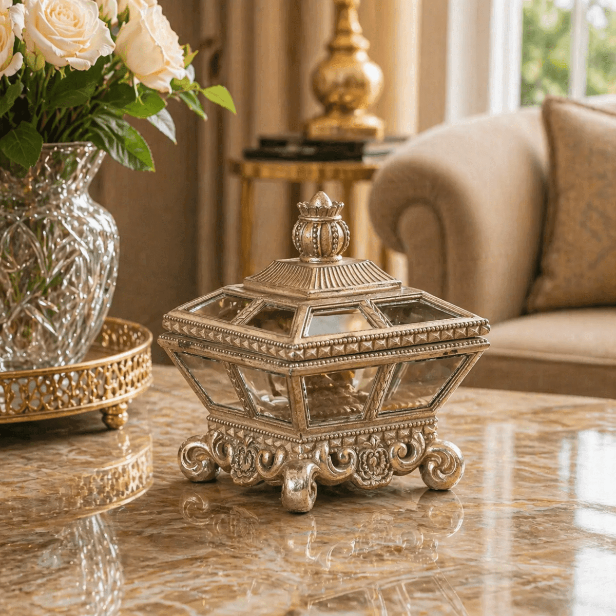 Storage Box The Elite Jewel Box - Daamaira Home and Living Ltd
