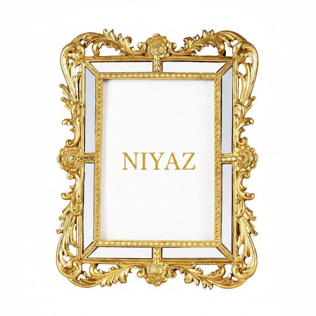 Photo Frames The Esctasy Photo Frame - Gold - Daamaira Home and Living Ltd