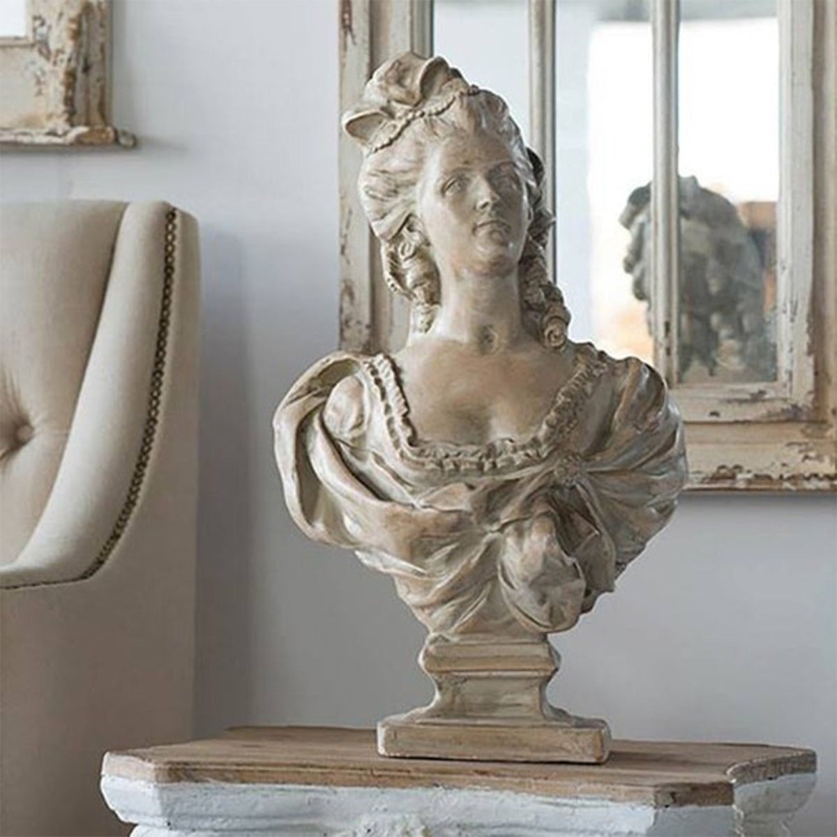 Sculptures & Figurines The European Bust Statue - Daamaira Home and Living Ltd