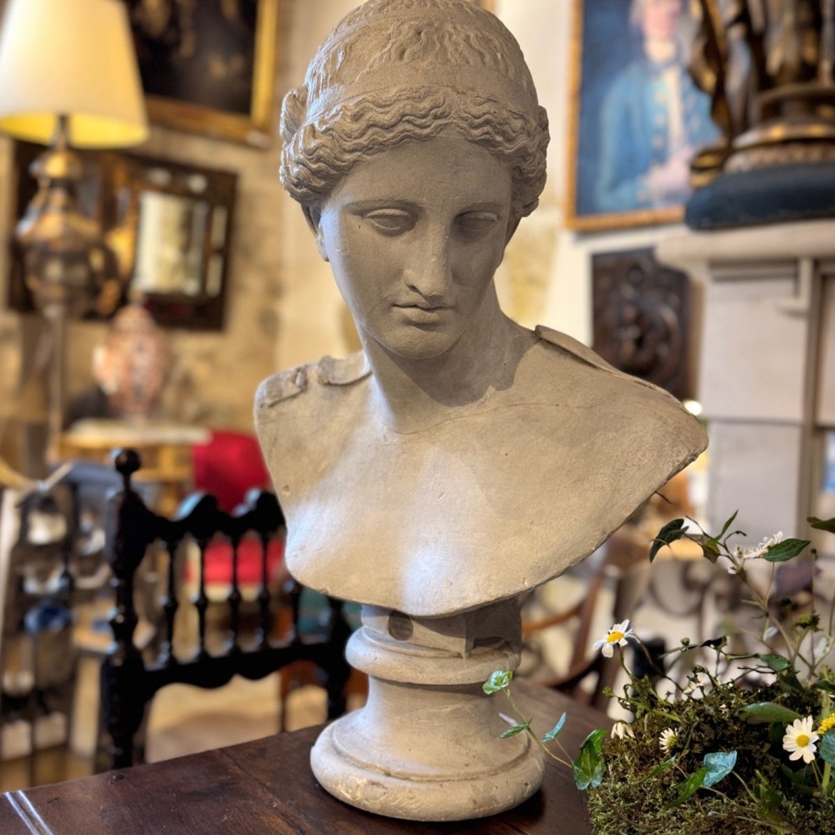 Sculptures & Figurines The European Lady Bust - Daamaira Home and Living Ltd