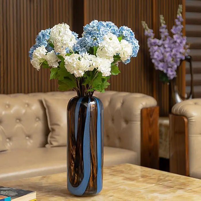 Decor Objects The Lagoon Swirl Flower Vase - Daamaira Home and Living Ltd