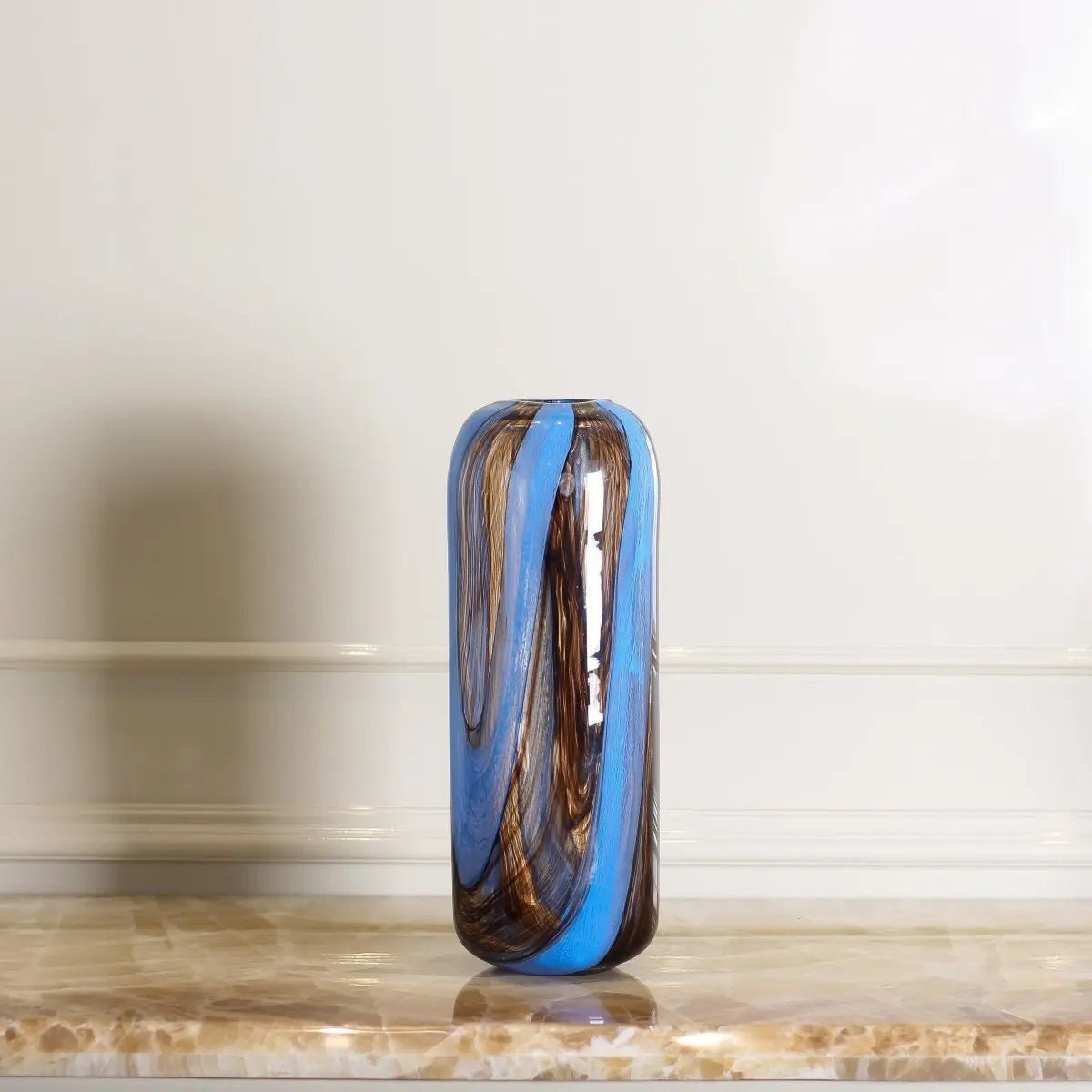 Decor Objects The Lagoon Swirl Flower Vase - Daamaira Home and Living Ltd