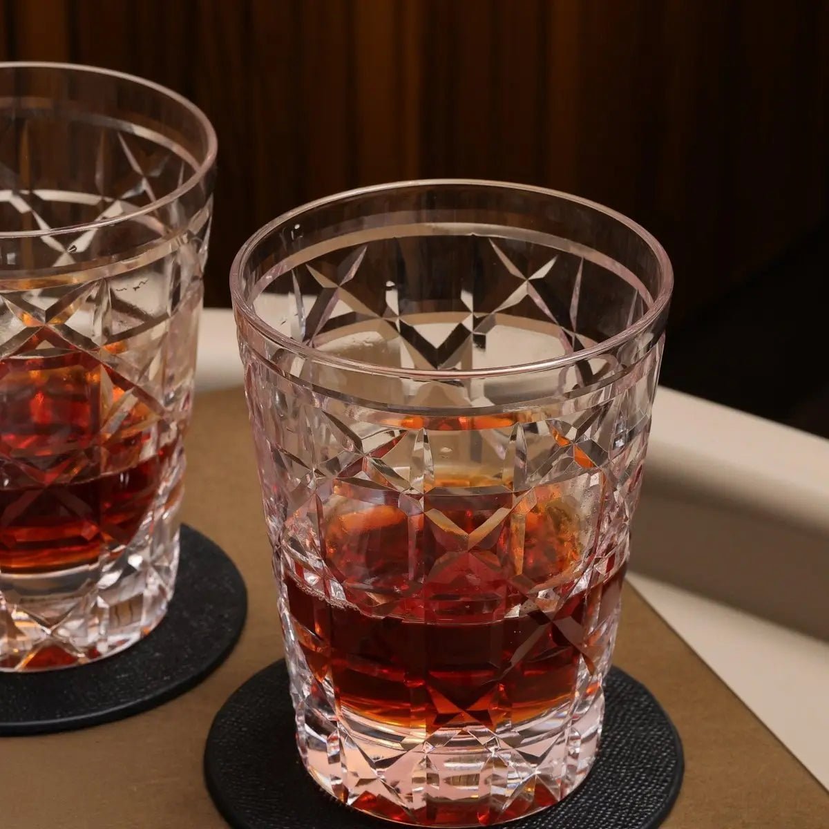 Drinking Glasses The Lux Glass Set Of 2 - Daamaira Home and Living Ltd