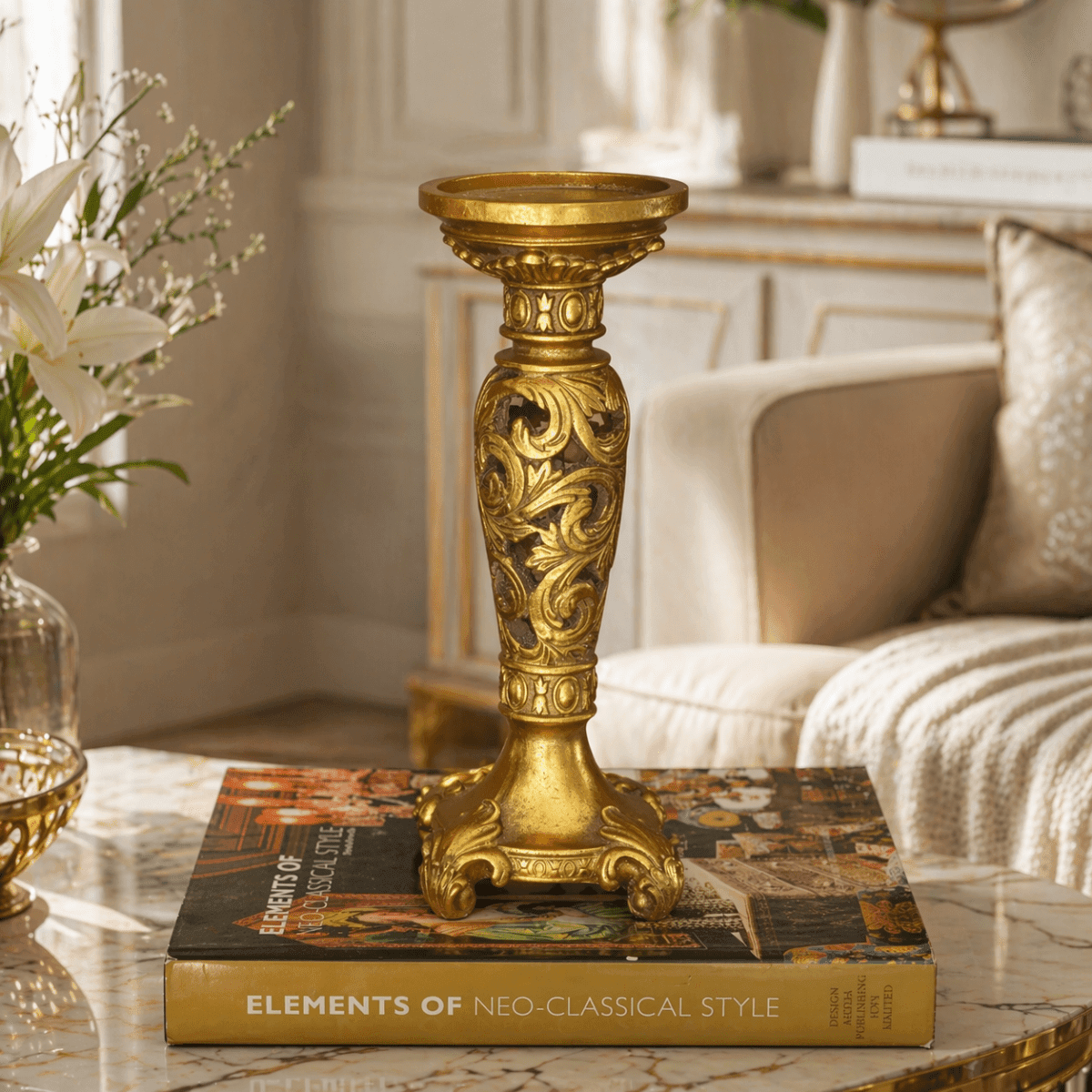 Candle Stands The Maharaja Candle Holder - Daamaira Home and Living Ltd