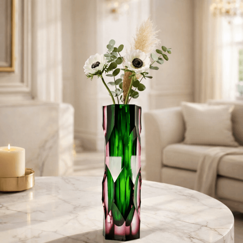 Decor Objects The Mid Night Flower Vase - Daamaira Home and Living Ltd
