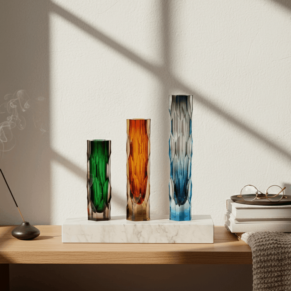 Decor Objects The Mid Night Flower Vase - Daamaira Home and Living Ltd