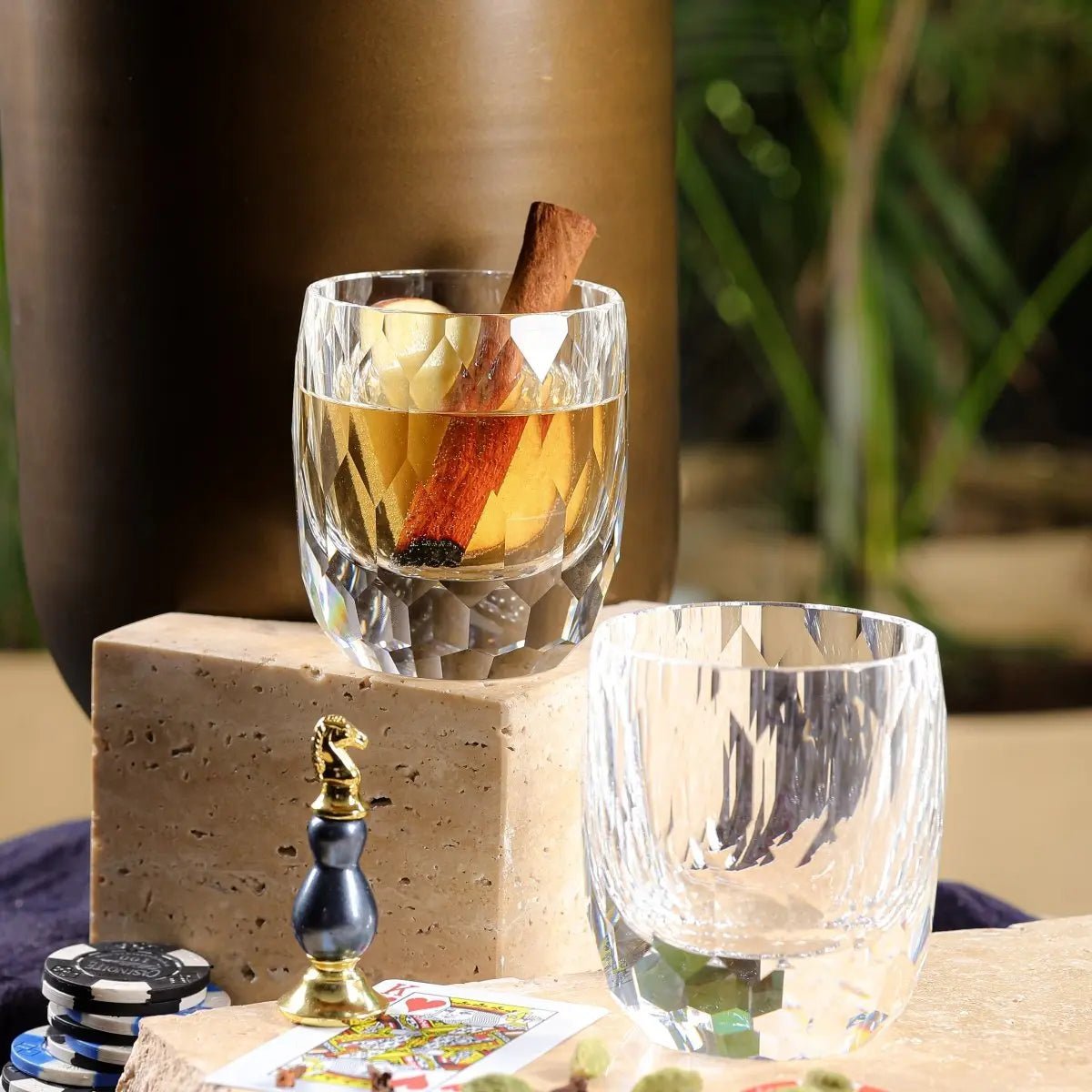 Drinking Glasses The Prestige Whiskey Glass Set Of 2 - Daamaira Home and Living Ltd