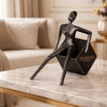 Sculptures & Figurines The Resting Man Sculpture - Daamaira Home and Living Ltd
