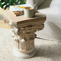 The Roman Pedestal Vase - Daamaira Home and Living Ltd