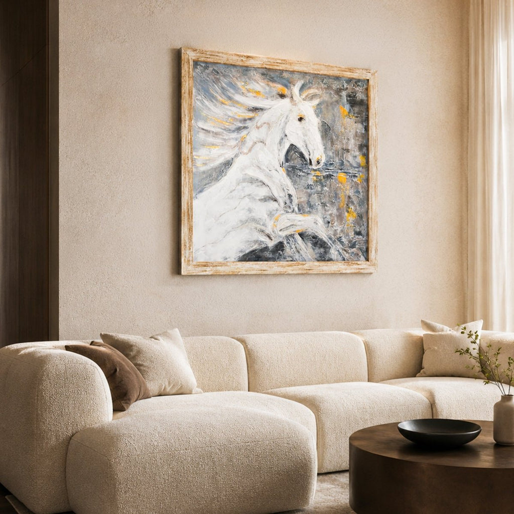 The Running Horse Painting - Daamaira Home and Living Ltd