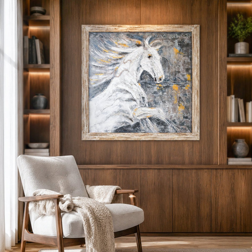 The Running Horse Painting - Daamaira Home and Living Ltd