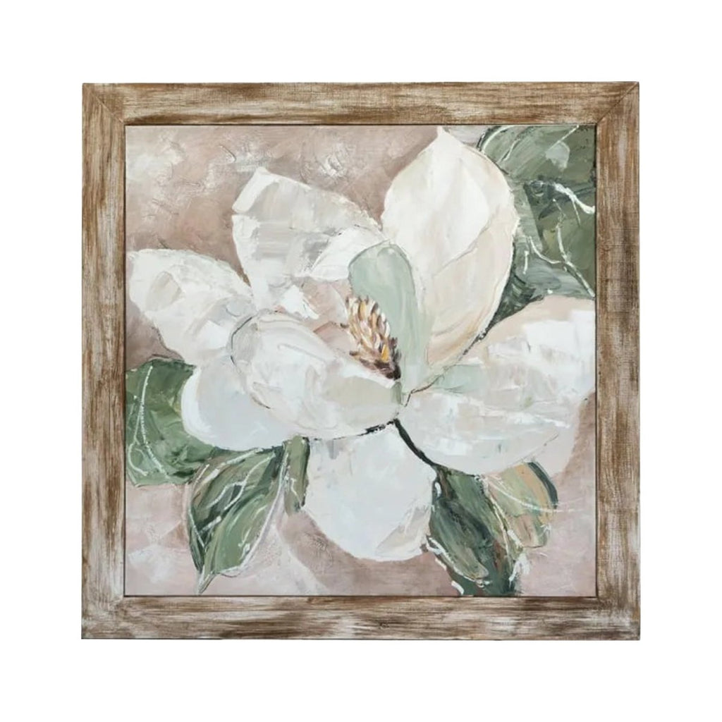The White Flower Painting - Daamaira Home and Living Ltd