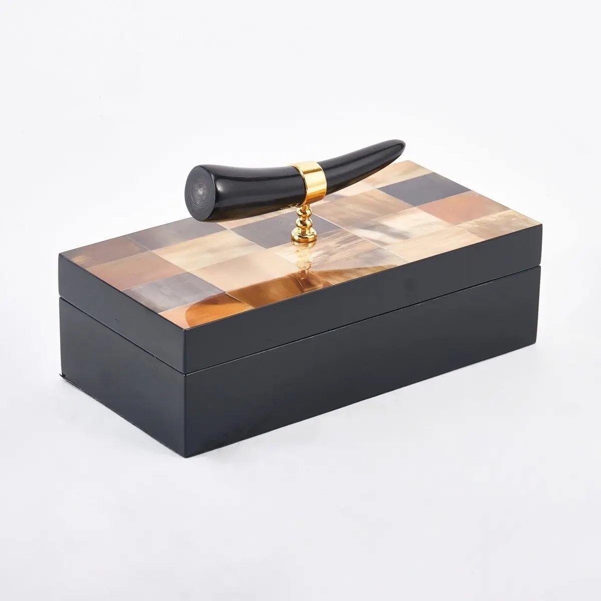 Storage Box Tuscany Horn Storage Box - Daamaira Home and Living Ltd