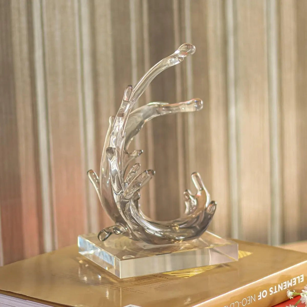 Sculptures & Figurines Water Splashing - Small - Daamaira Home and Living Ltd