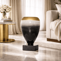 Vases White Brushed Slate Flower Vase - Daamaira Home and Living Ltd