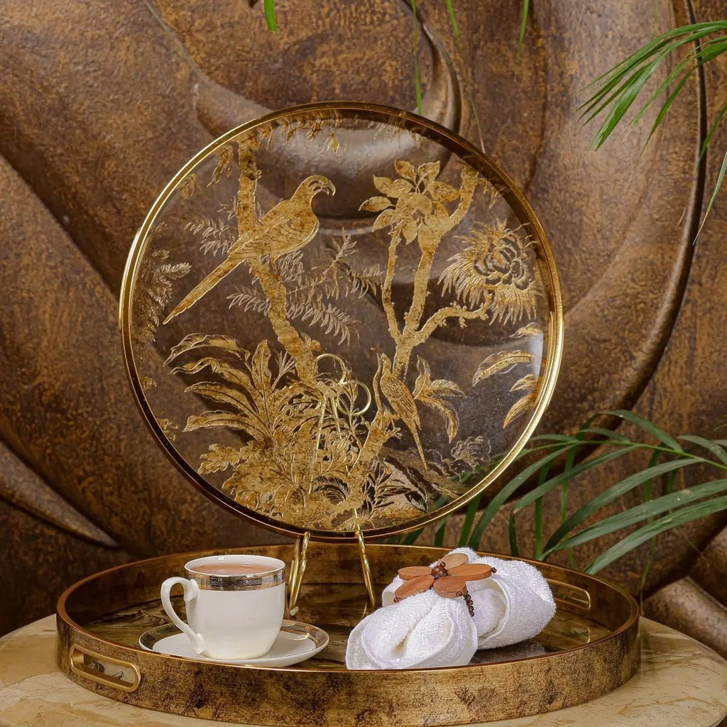 Serving Tray Woodpecker Serving Tray - Set Of 2 - Daamaira Home and Living Ltd