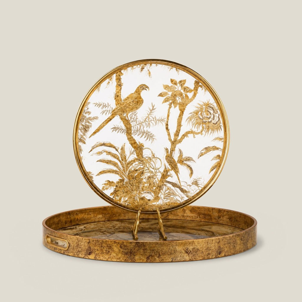 Serving Tray Woodpecker Serving Tray - Set Of 2 - Daamaira Home and Living Ltd